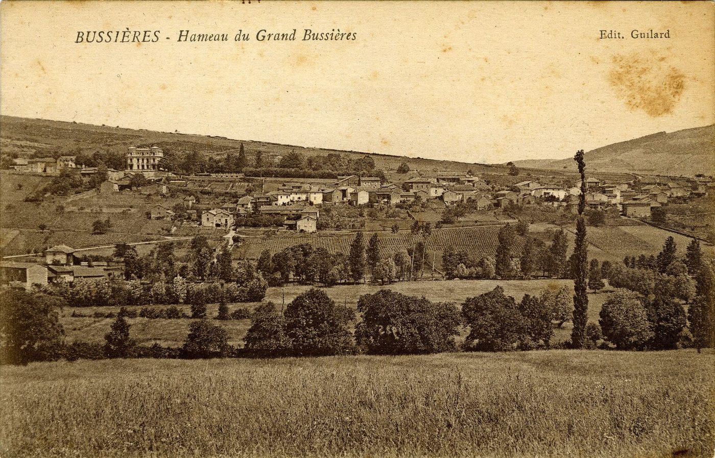 Bussières. Hameau du grand Bussières.