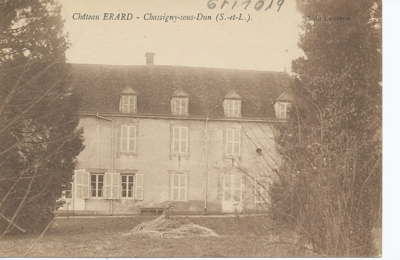 Château Erard. Chassigny-sous-Dun.
