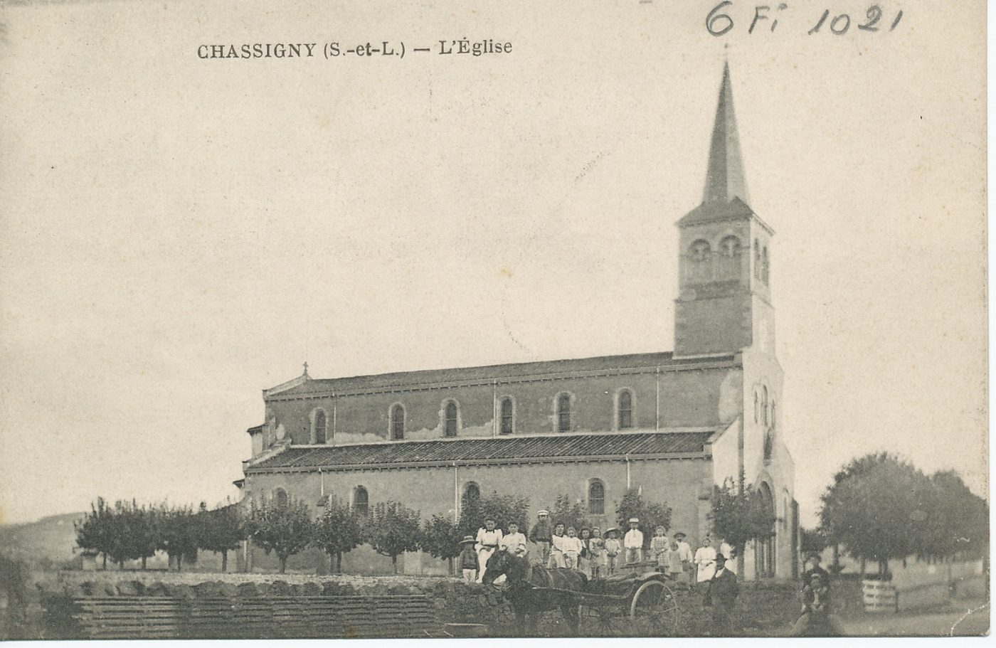 Chassigny. L'église.