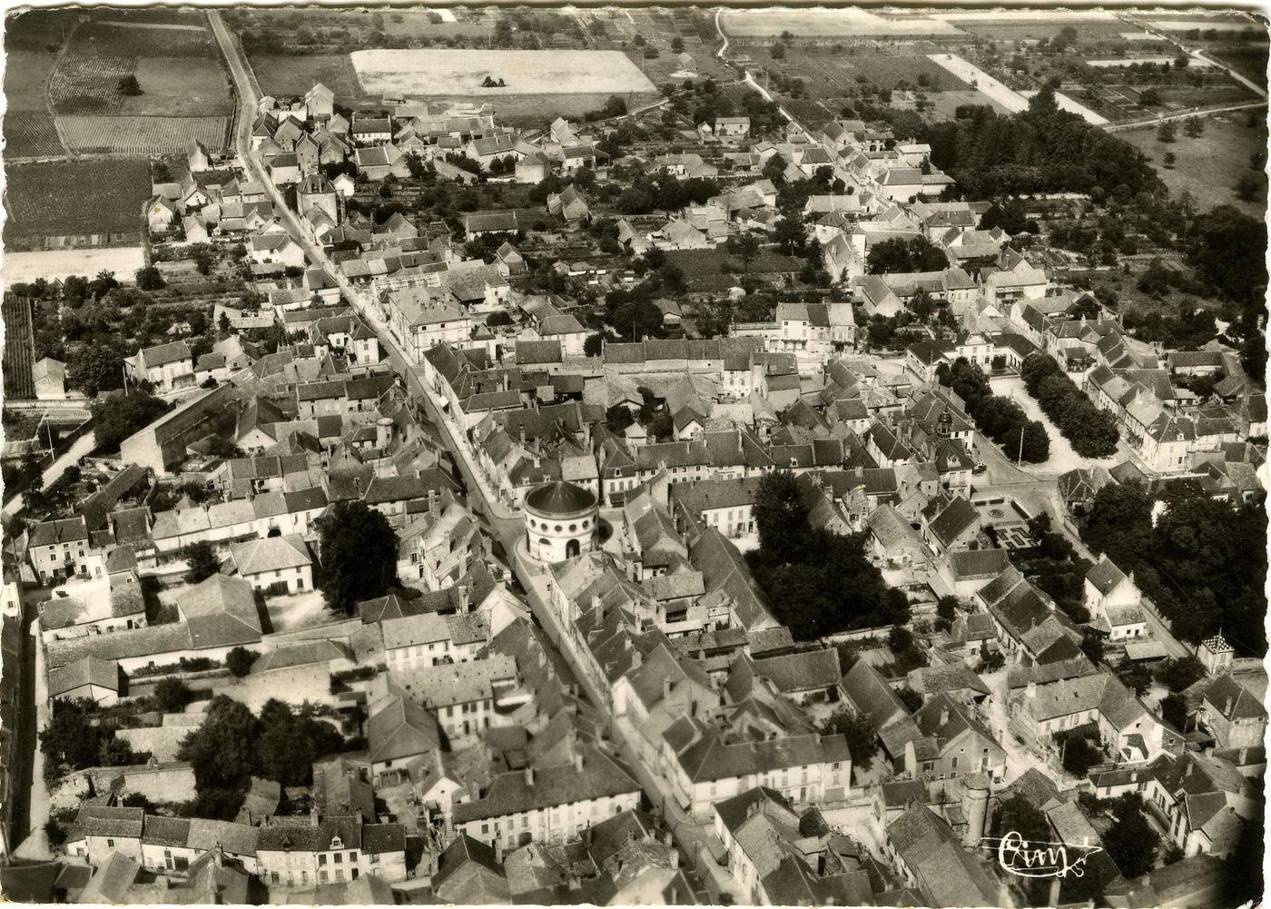 Givry. Vue générale.