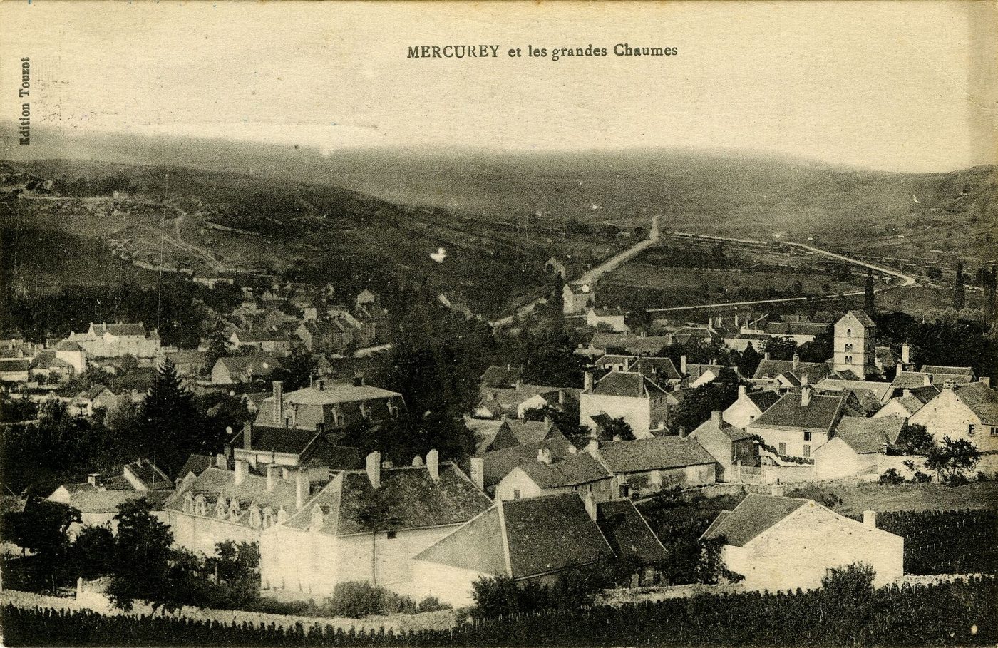Mercurey et les grandes chaumes.