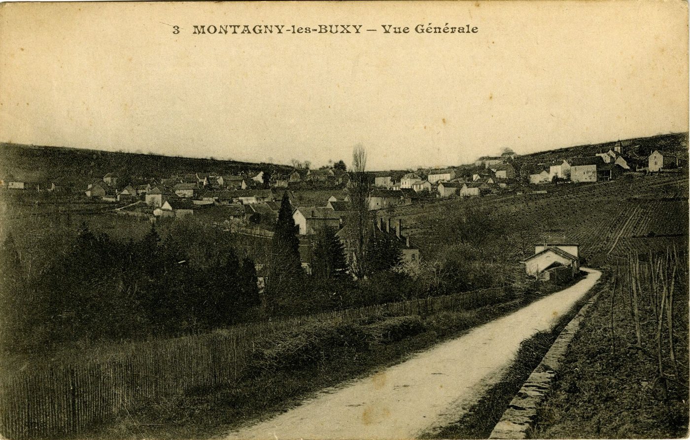 Montagny-lès-Buxy. Vue générale.