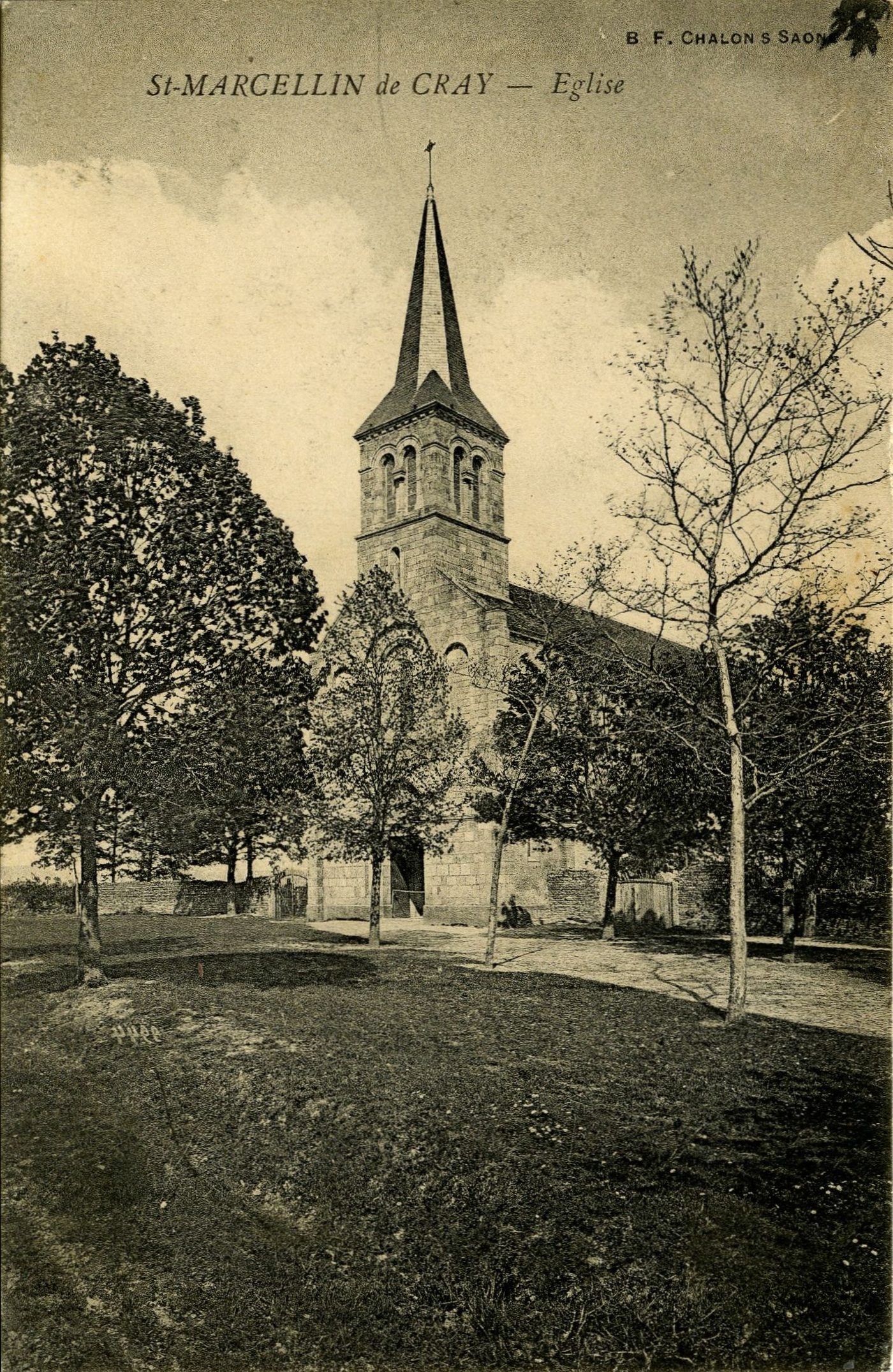 Saint-Marcelin-de-Cray. Eglise.