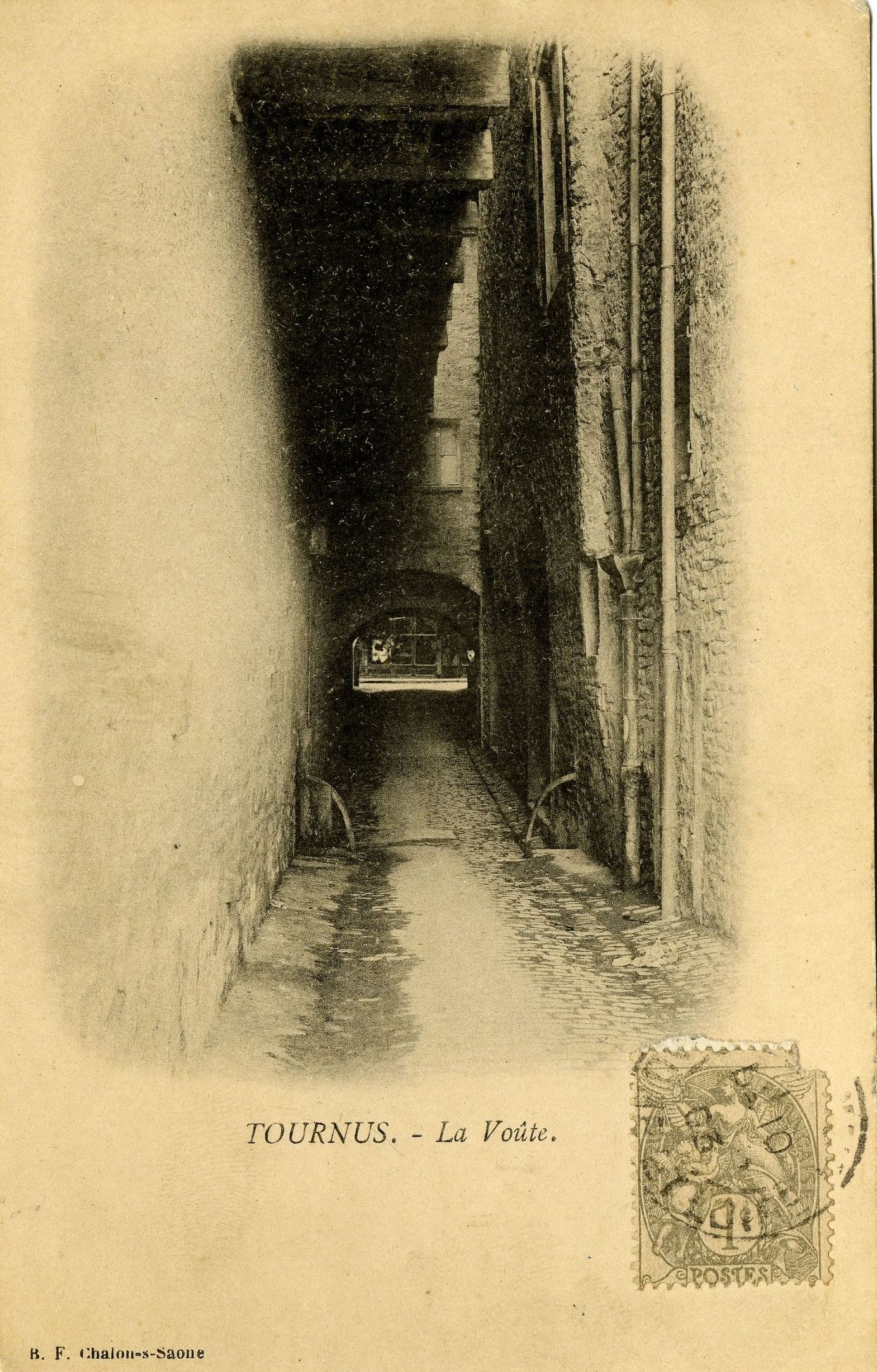Tournus. La voûte.