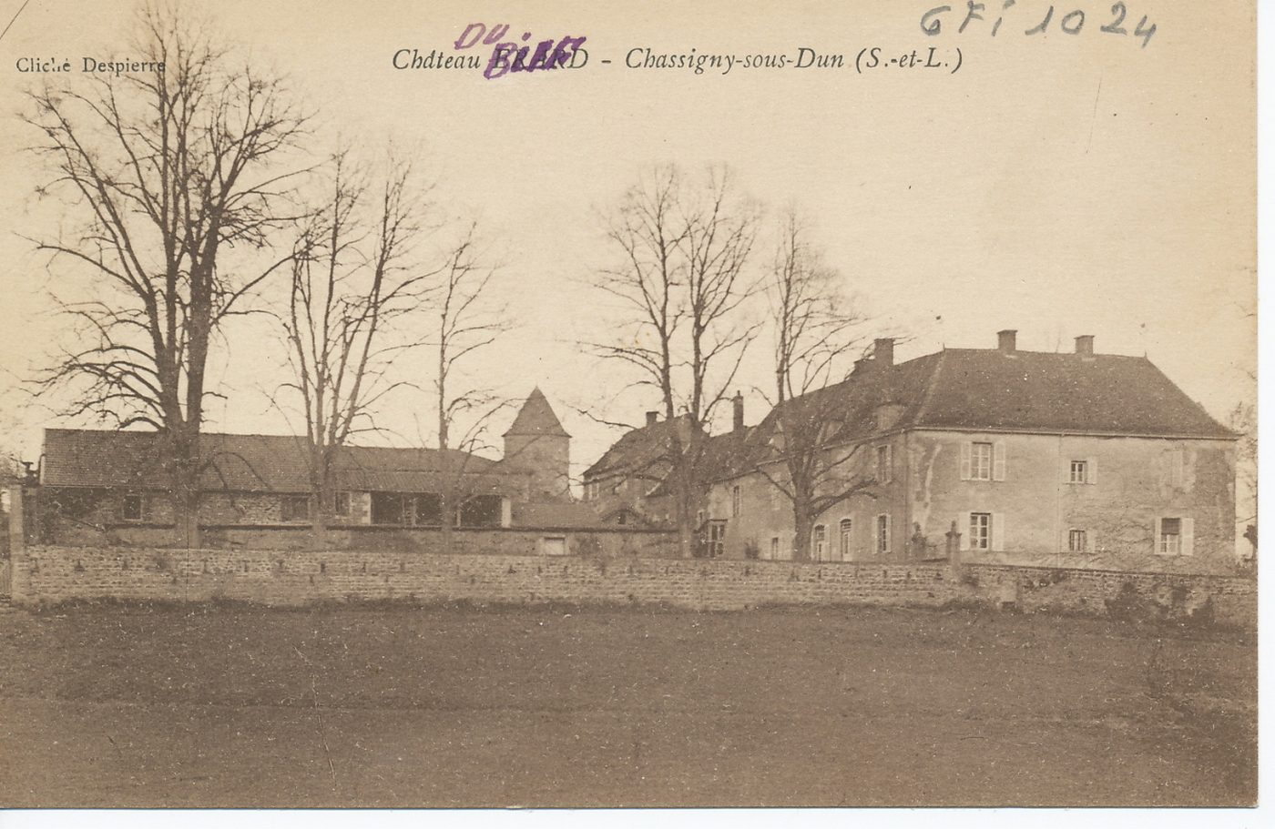 Château du Bief. Chassigny-sous-Dun.