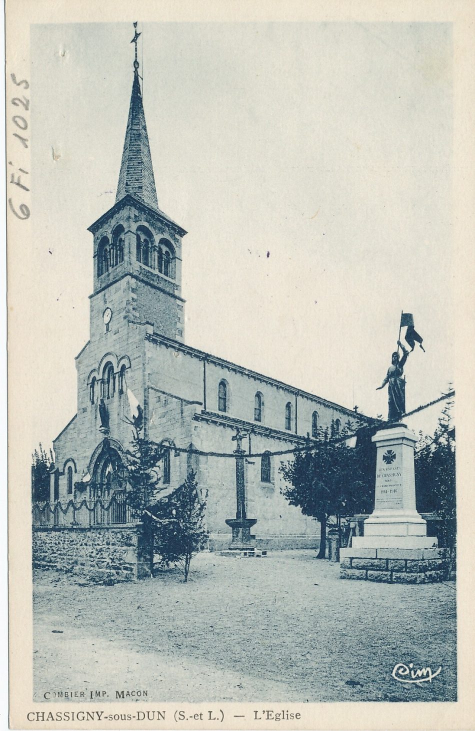 Chassigny-sous-Dun. L'église.