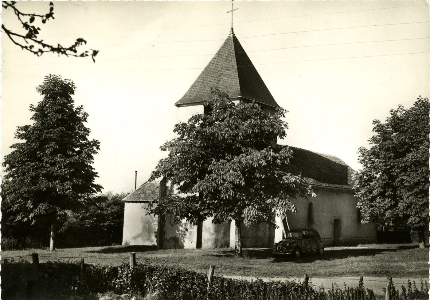 Curdin. L'église.