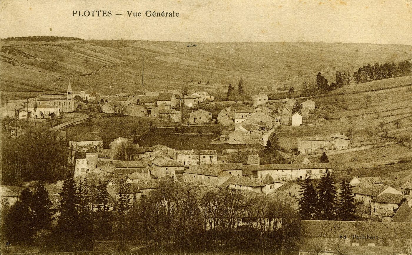 Plottes. Vue générale.