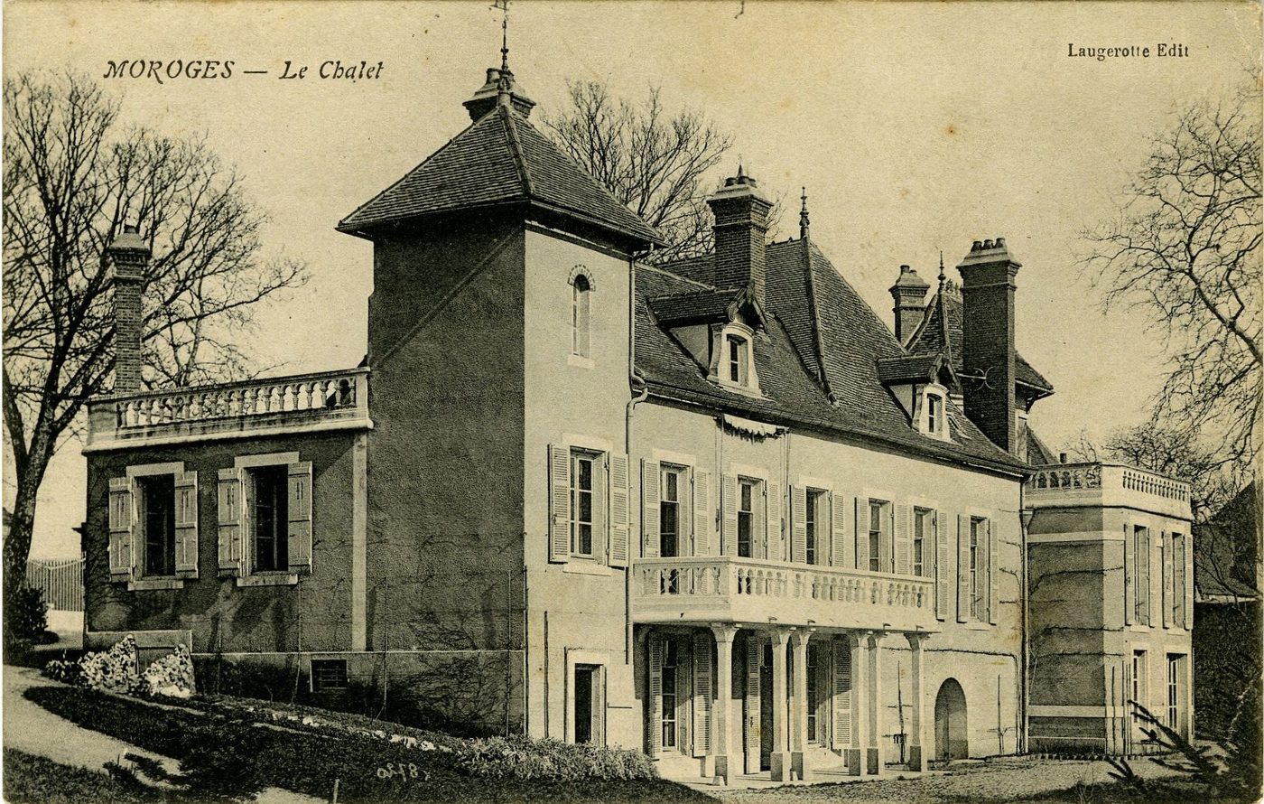 Moroges. Le chalet.