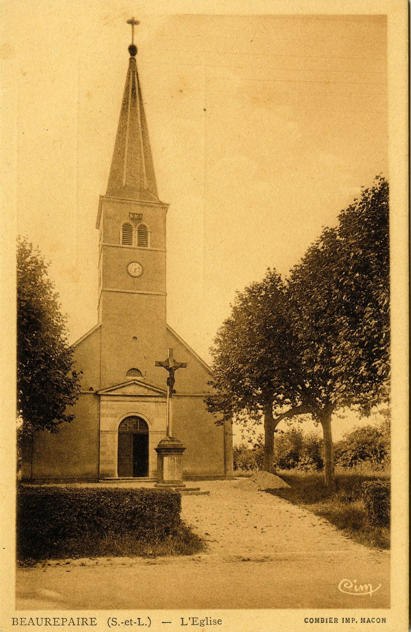Beaurepaire. L'église.