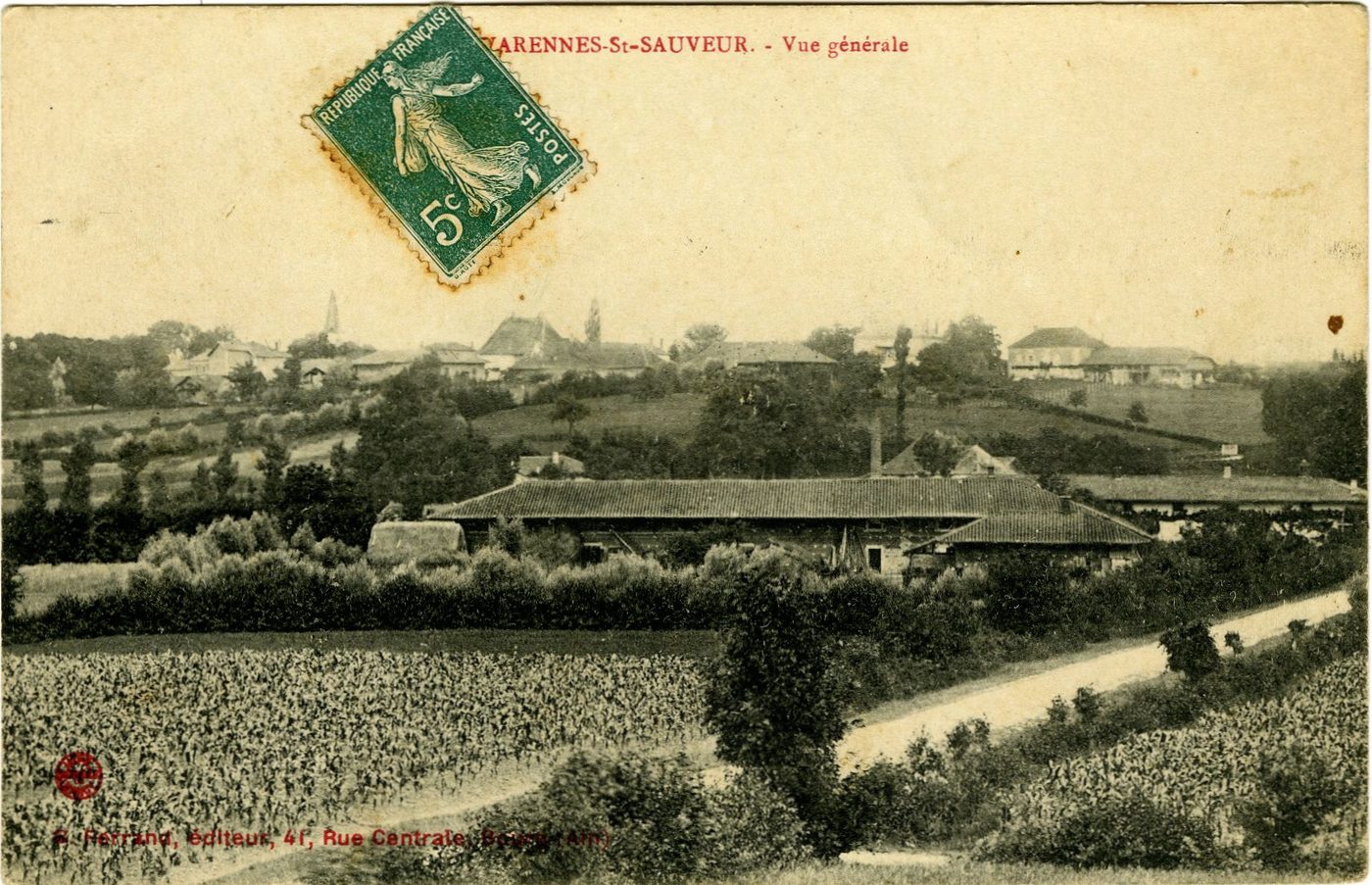 Varennes-Saint-Sauveur. Vue générale.