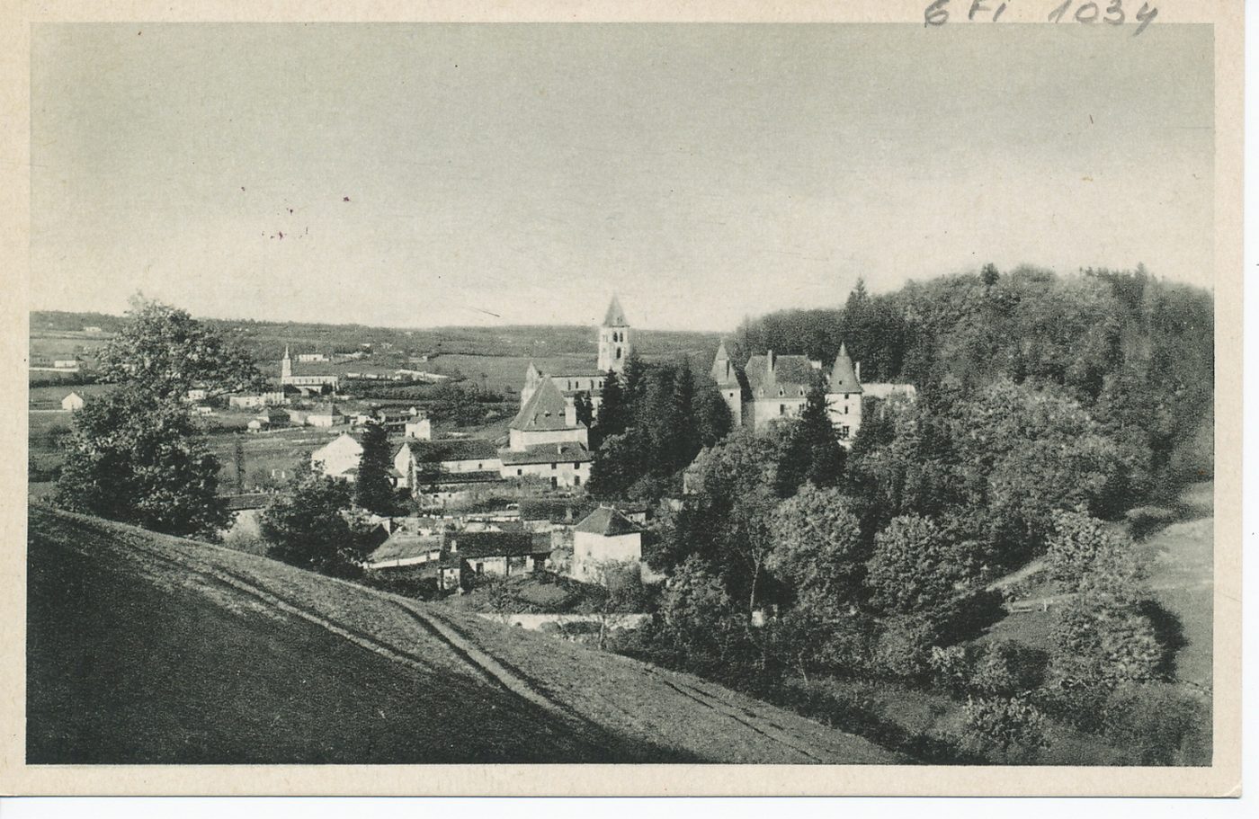 Châteauneuf. Vue générale-Côté sud.