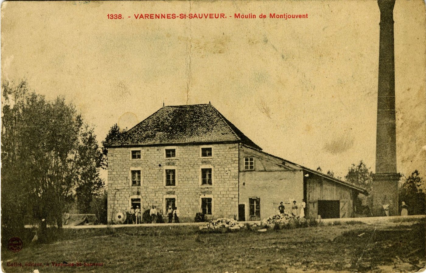 Varennes-Saint-Sauveur. Moulin de Montjouvent.