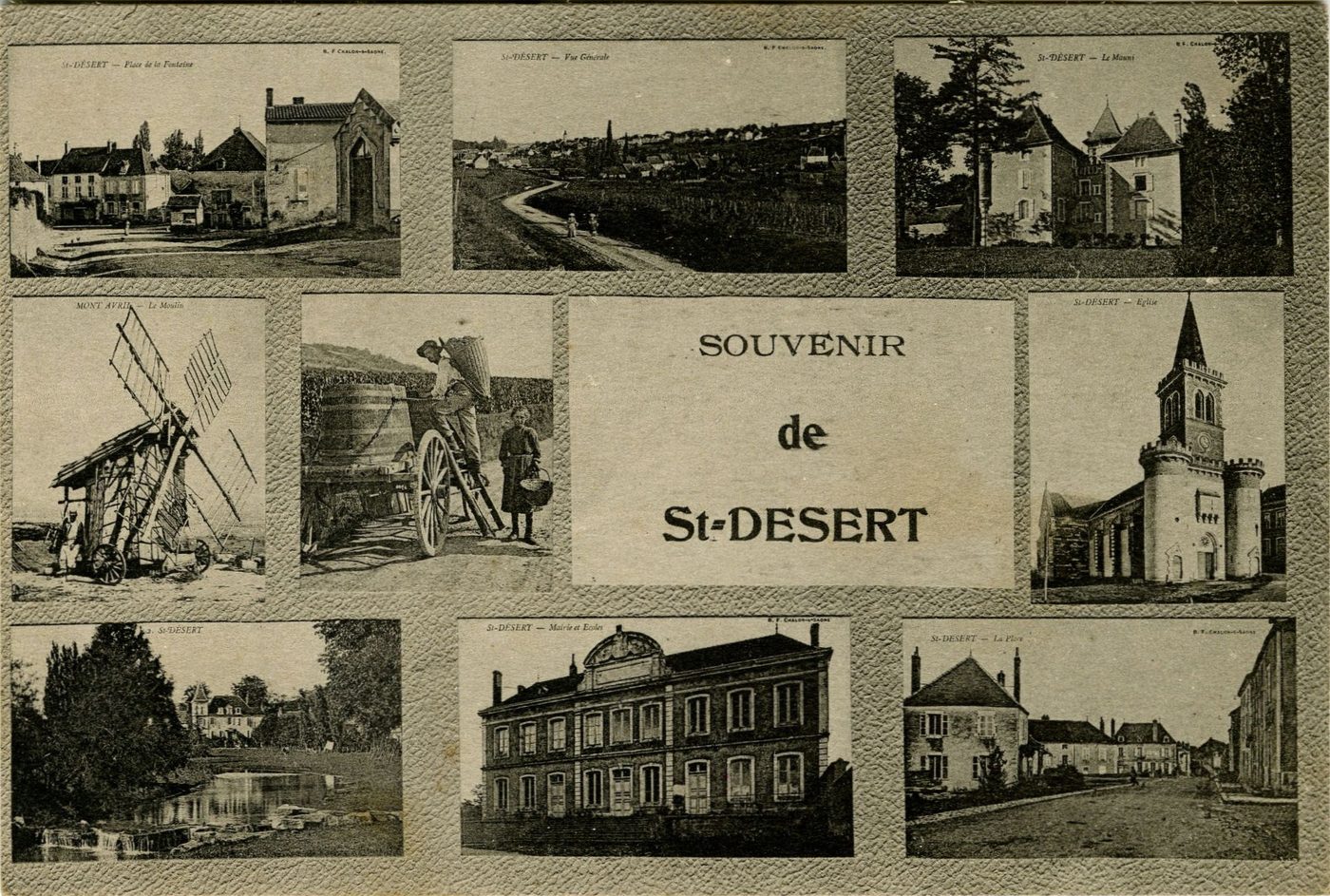 Souvenir de Saint-Désert.
