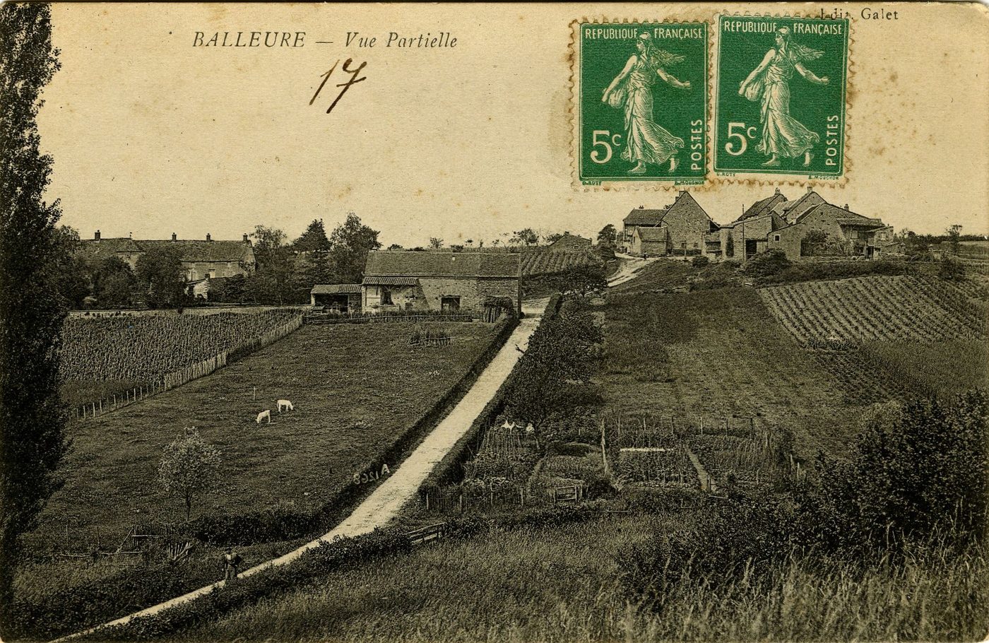 Balleure. Vue partielle.