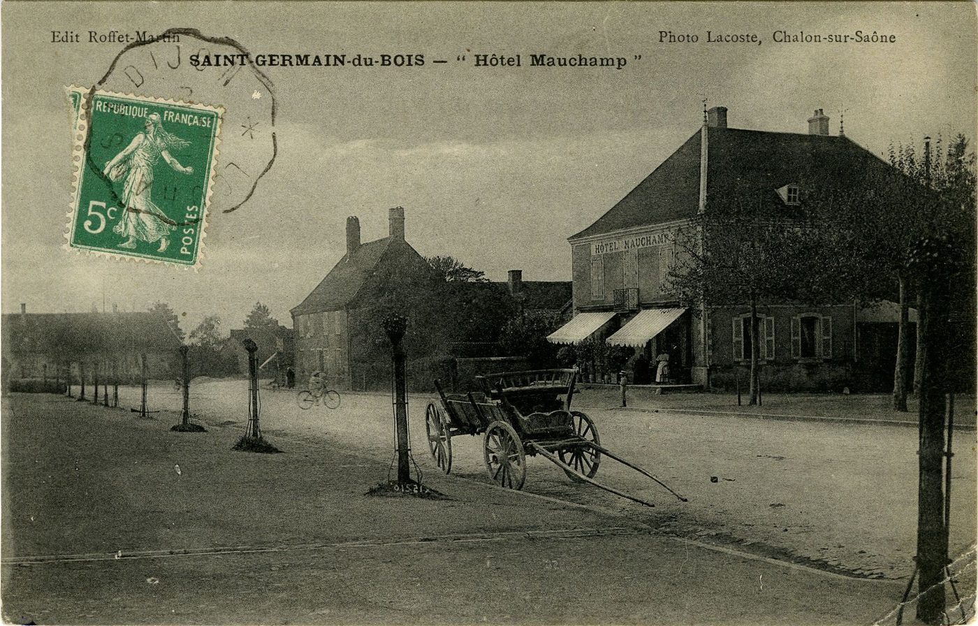 Saint-Germain-du-Bois. Hôtel Mauchamp.
