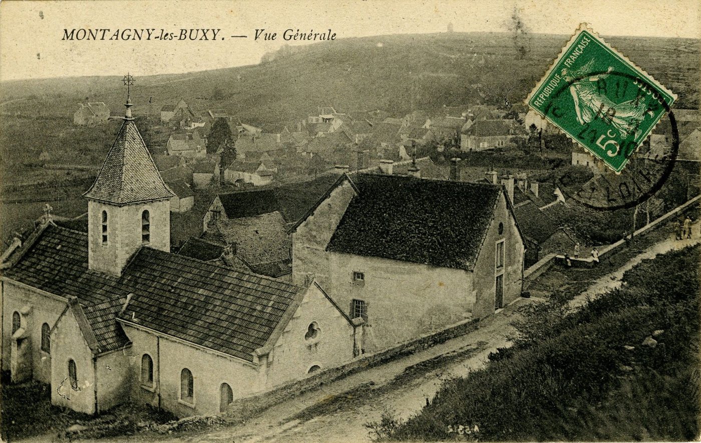 Montagny-lès-Buxy. Vue générale.