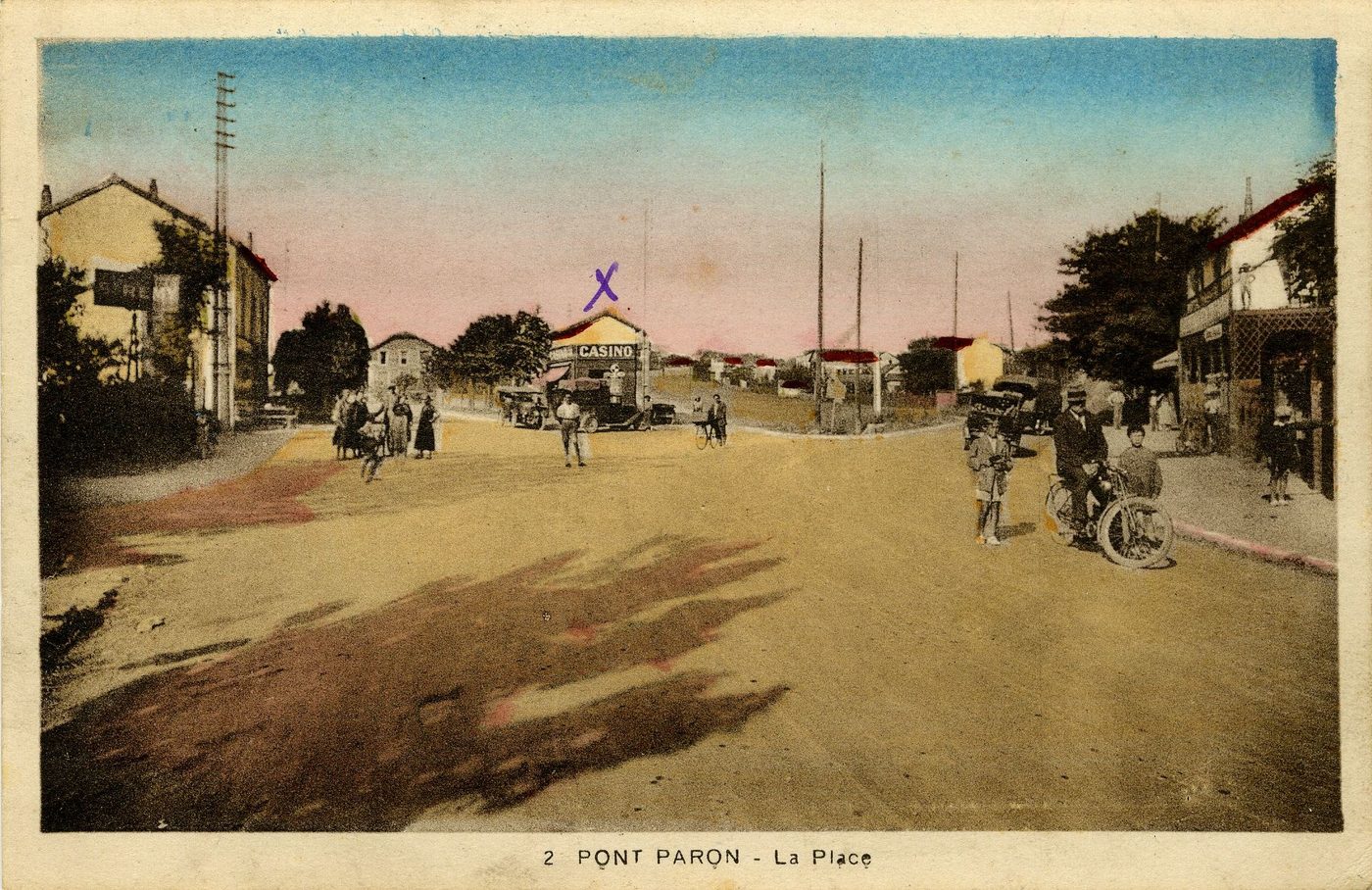 Pont-Paron. La Place.