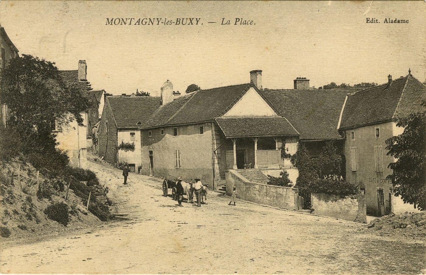 Bantanges. La poste.