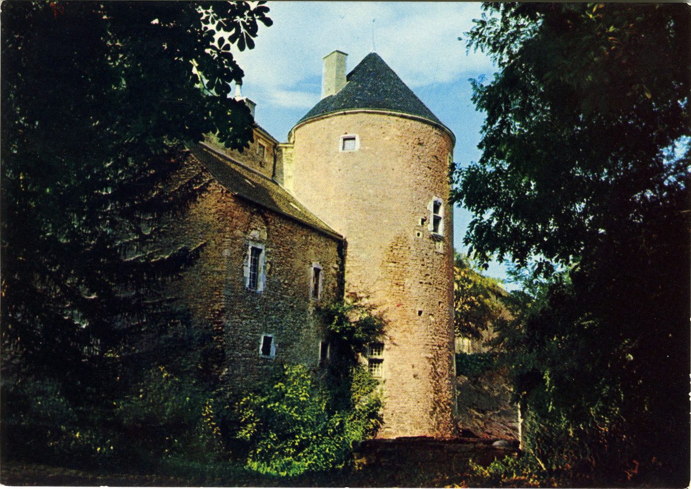 Château de Ruffey. Sennecey-le-Grand. Centre européen de rencontres, de loisirs et d'activités culturelles, pour jeunes handicapés ou valides.