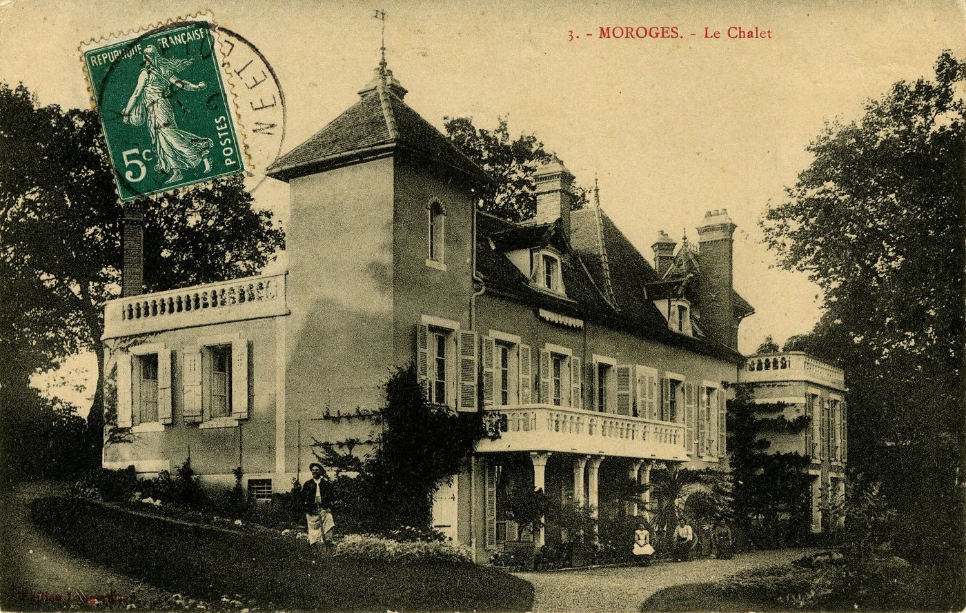 Moroges. Le chalet.