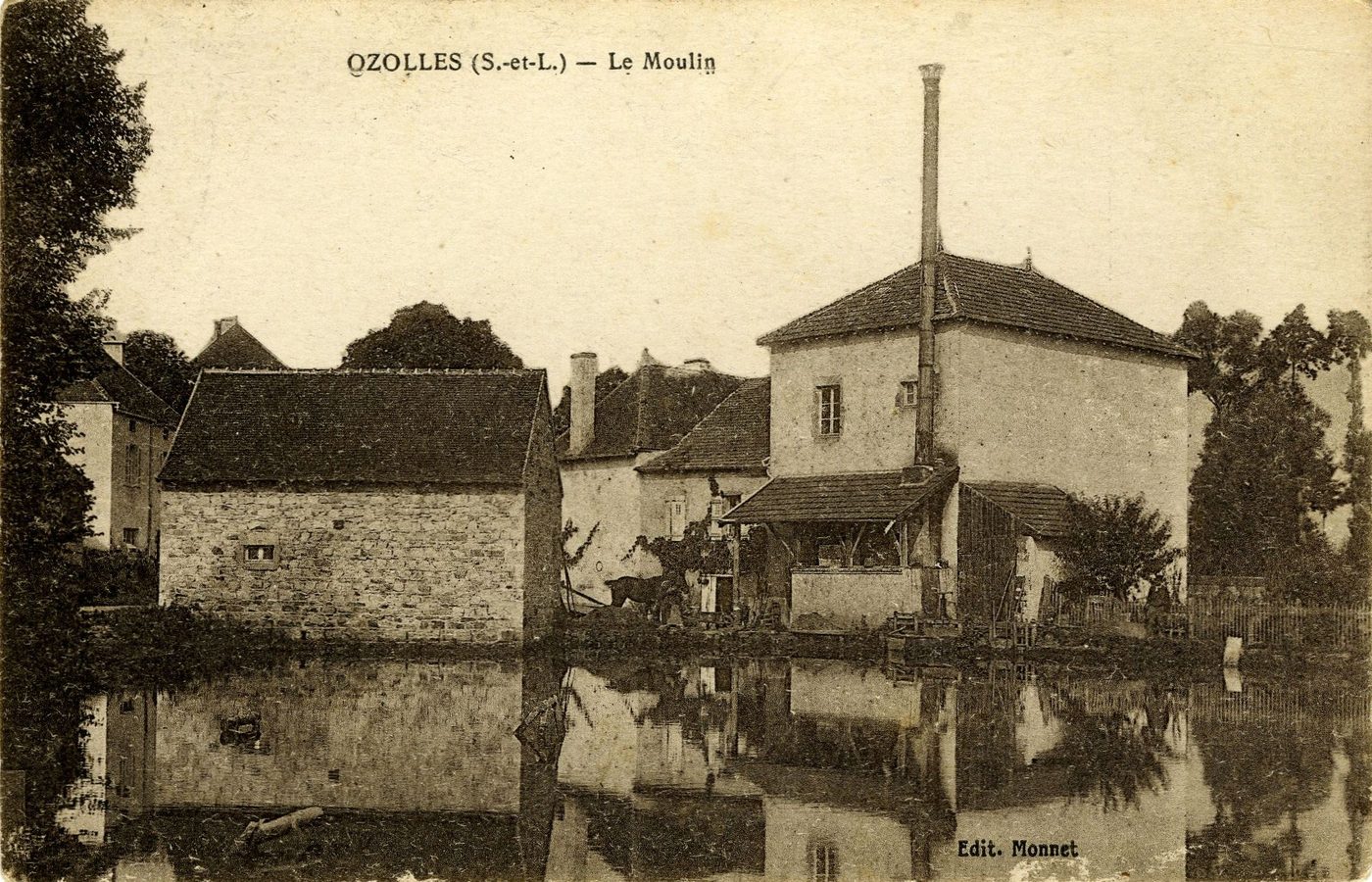 Ozolles. Le moulin.
