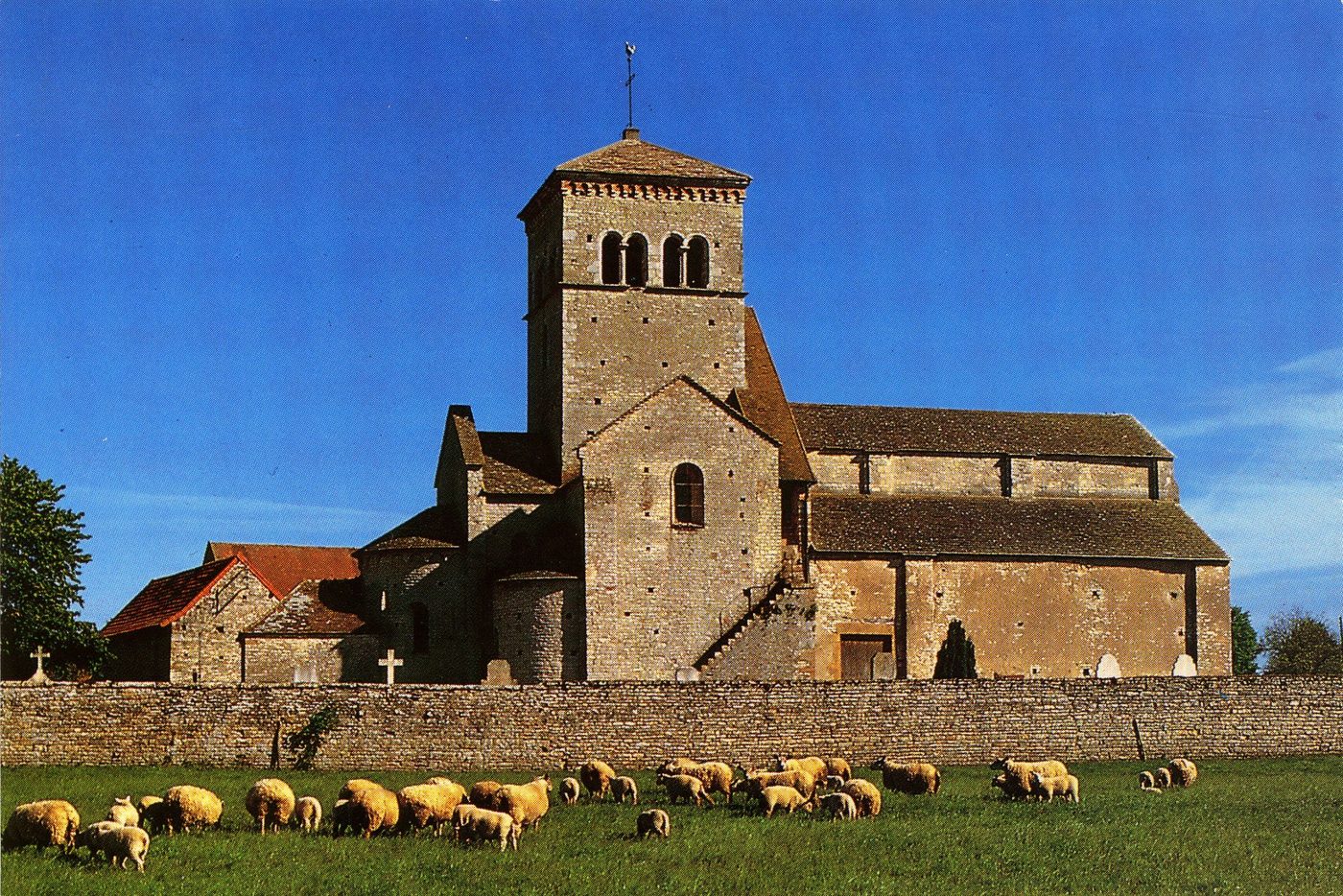 Eglise Notre-Dame-de-Malay. Fin du XIe s., début du XIIe s.