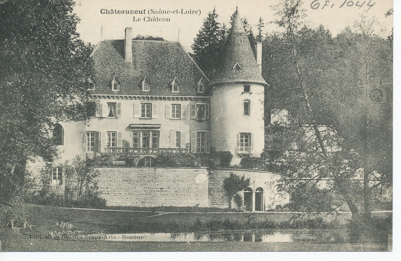 Châteauneuf. Le château.
