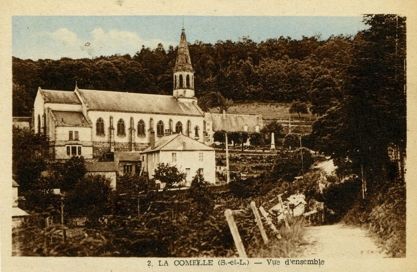 La Comelle. Vue d'ensemble.