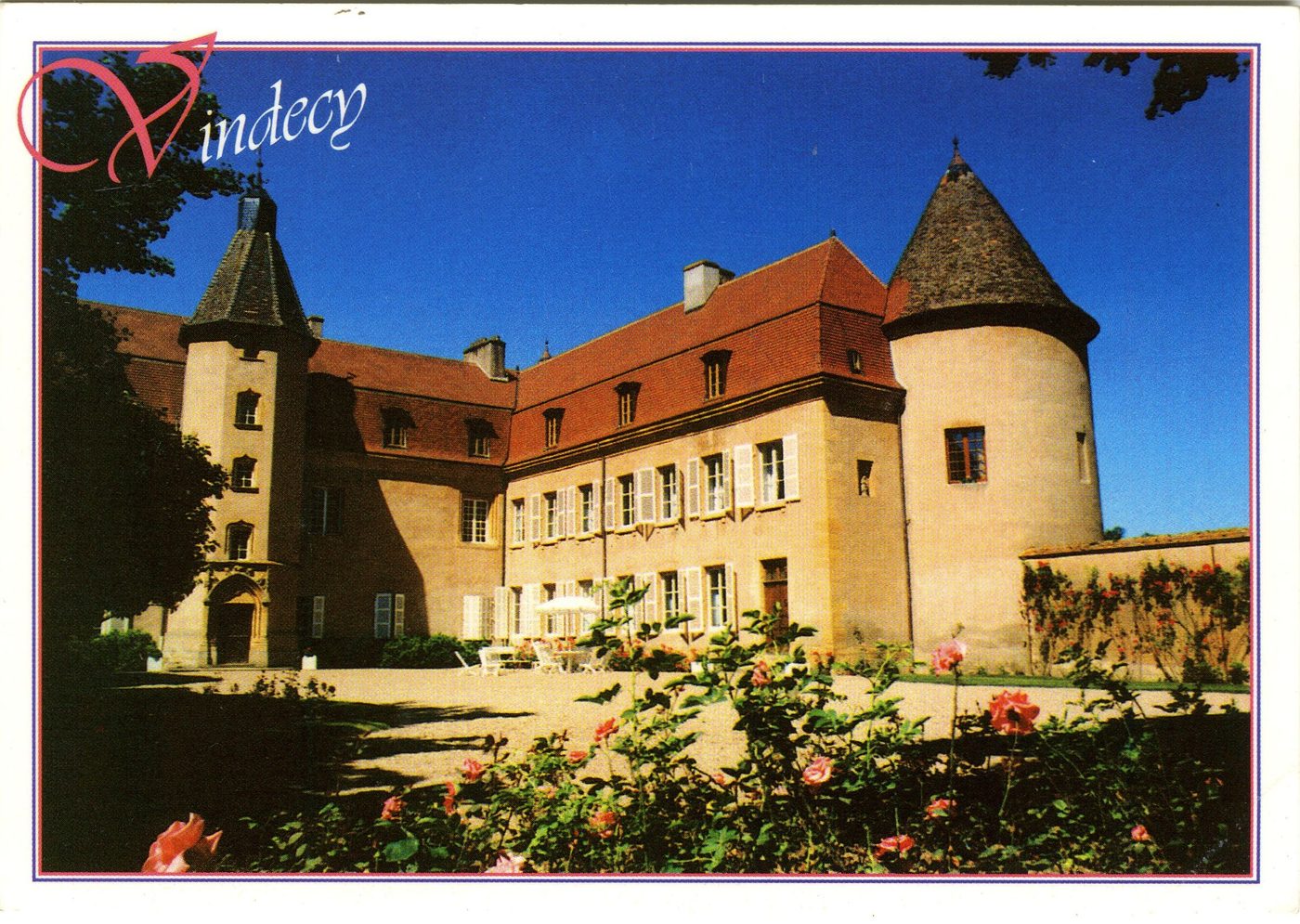 Vindecy. Le château d'Arcy.