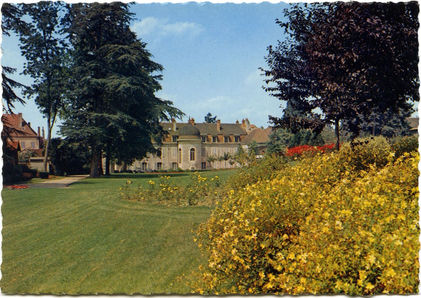 Marcigny. Jardin public. Georges Poncet.