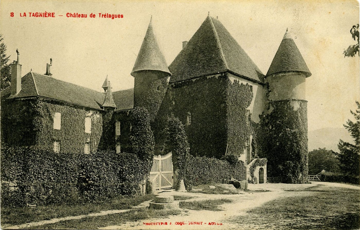 La Tagnière. Château de Trélagues.