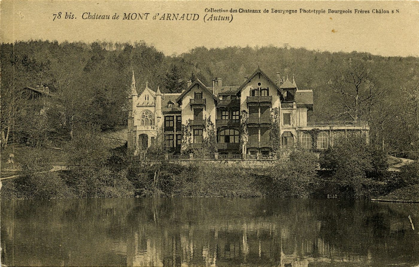 Autun. Château de Mont d'Arnaud.
