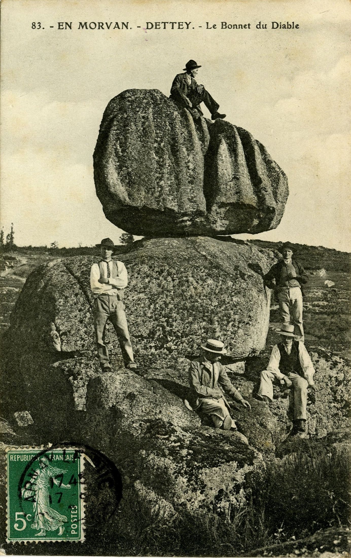 En Morvan. Dettey. Le bonnet du diable.