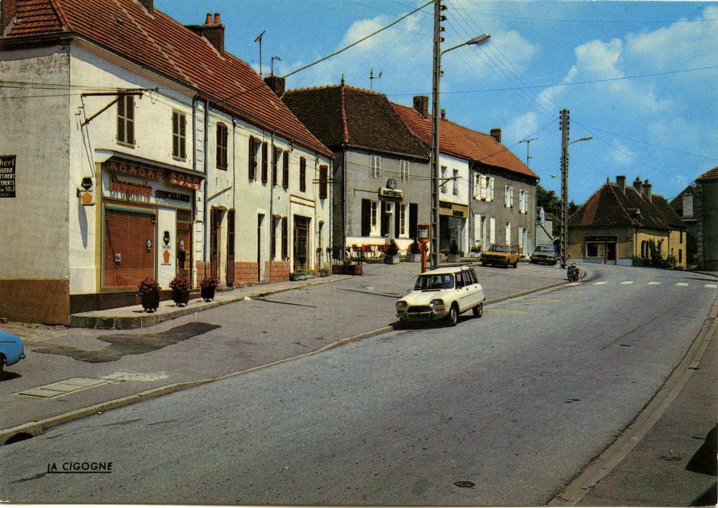 Saint-Vallier. Place de la Liberté.