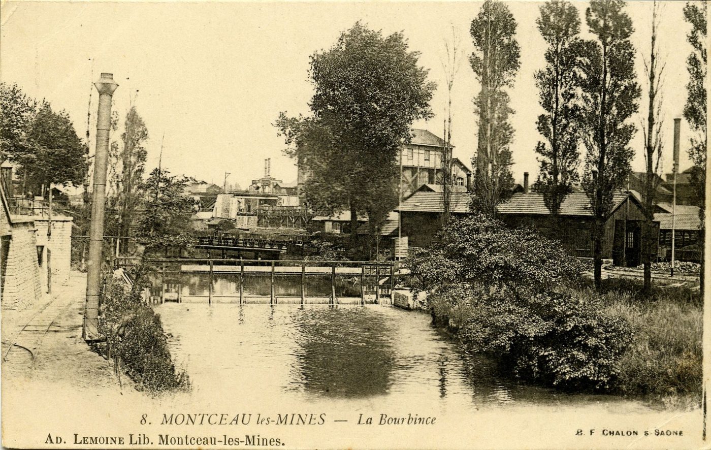 Montceau-les-Mines. La Bourbince.