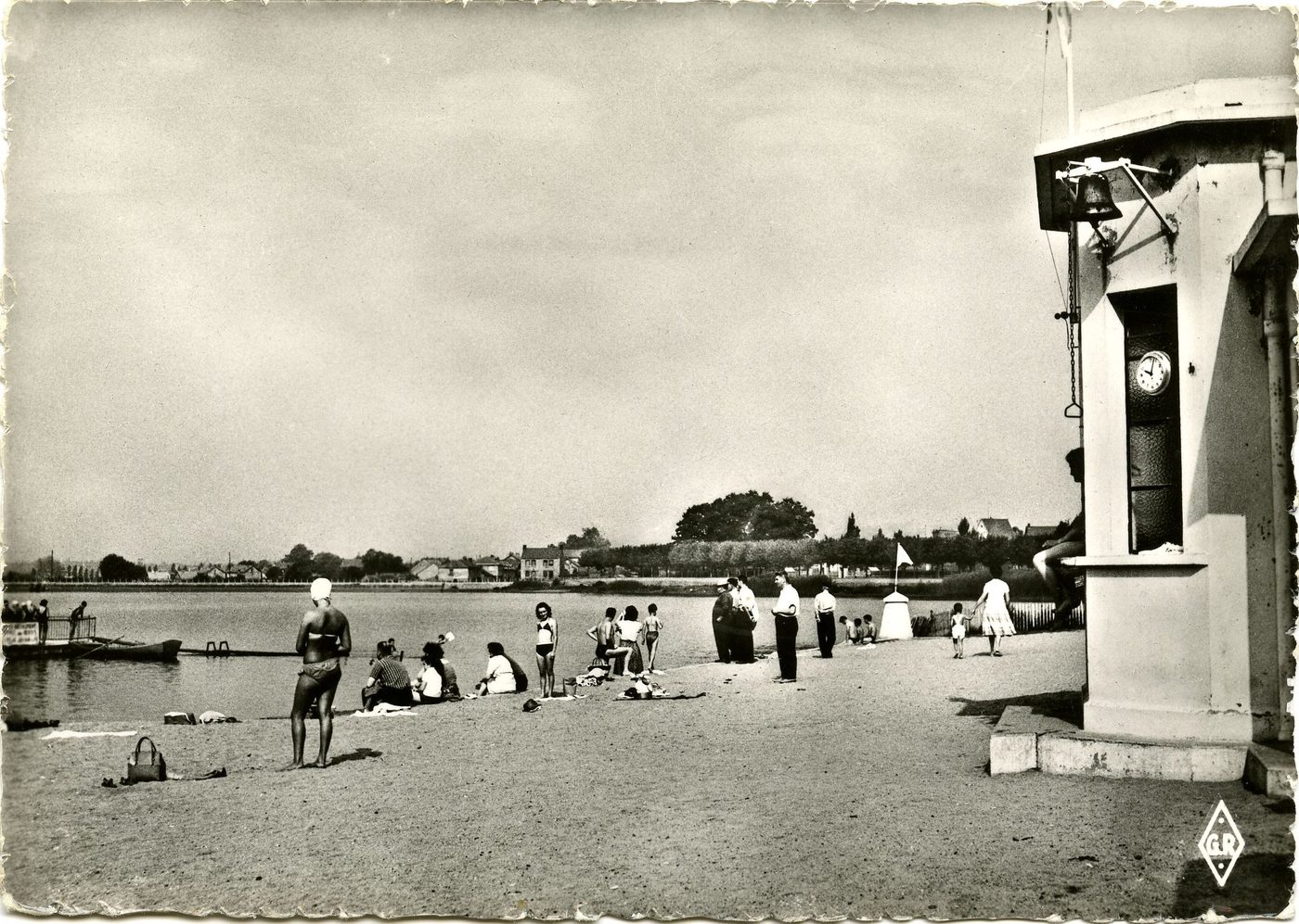Montceau-les-Mines. La plage.