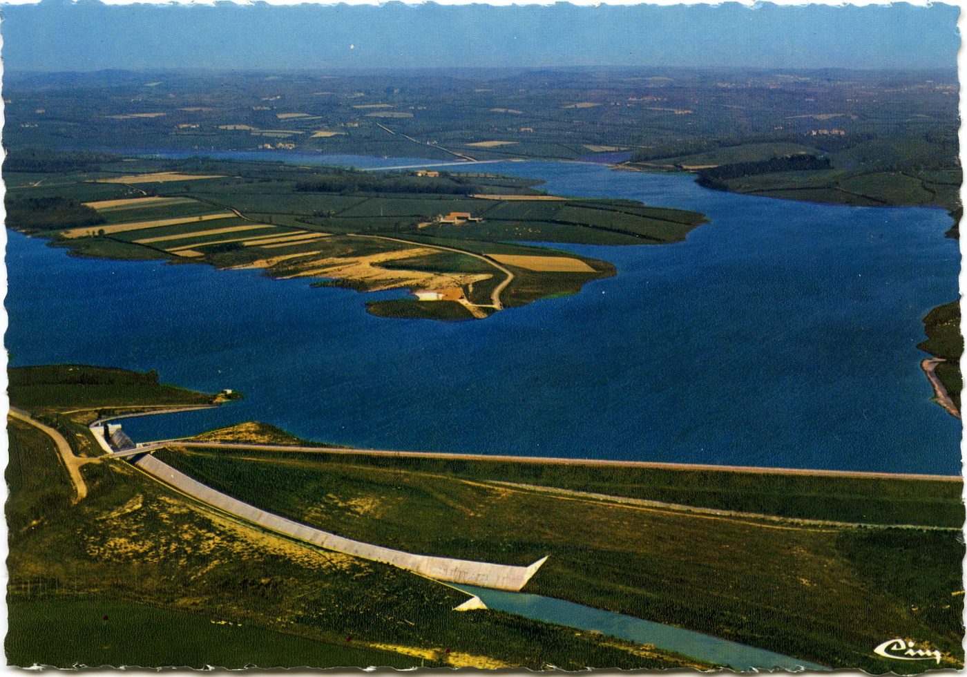 Blanzy. Montceau-les-Mines. Barrage de la Sorme.