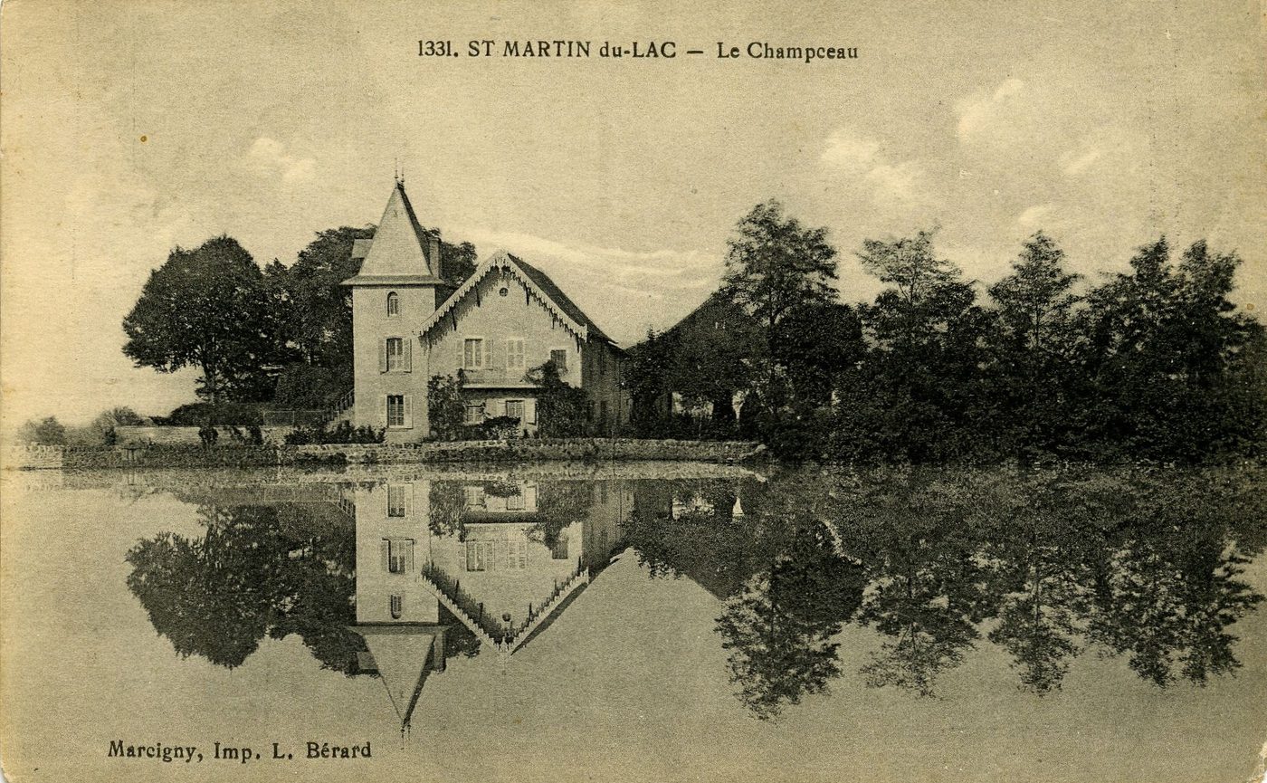 Saint-Martin-du-Lac. Le Champeau.