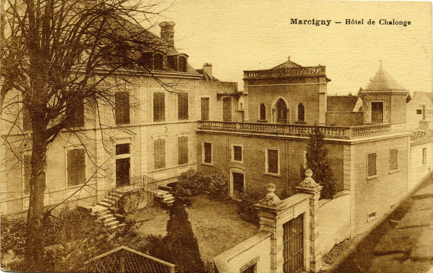 Marcigny. Hôtel de Chalonge.