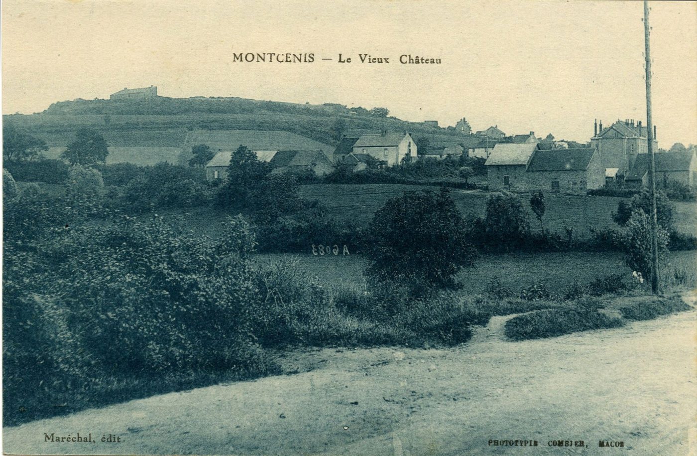 Montcenis. Le Vieux château.