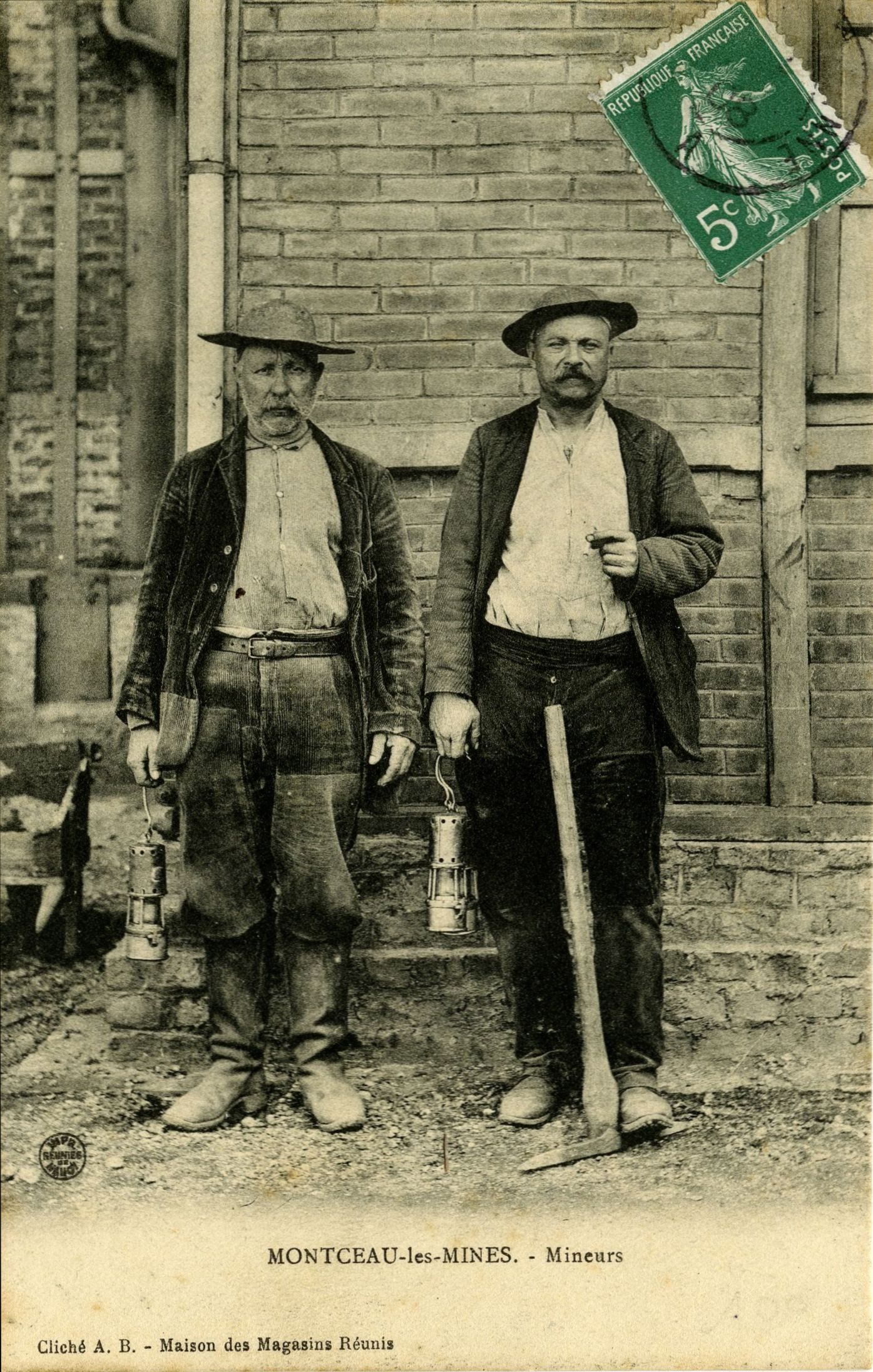 Montceau-les-Mines. Mineurs.