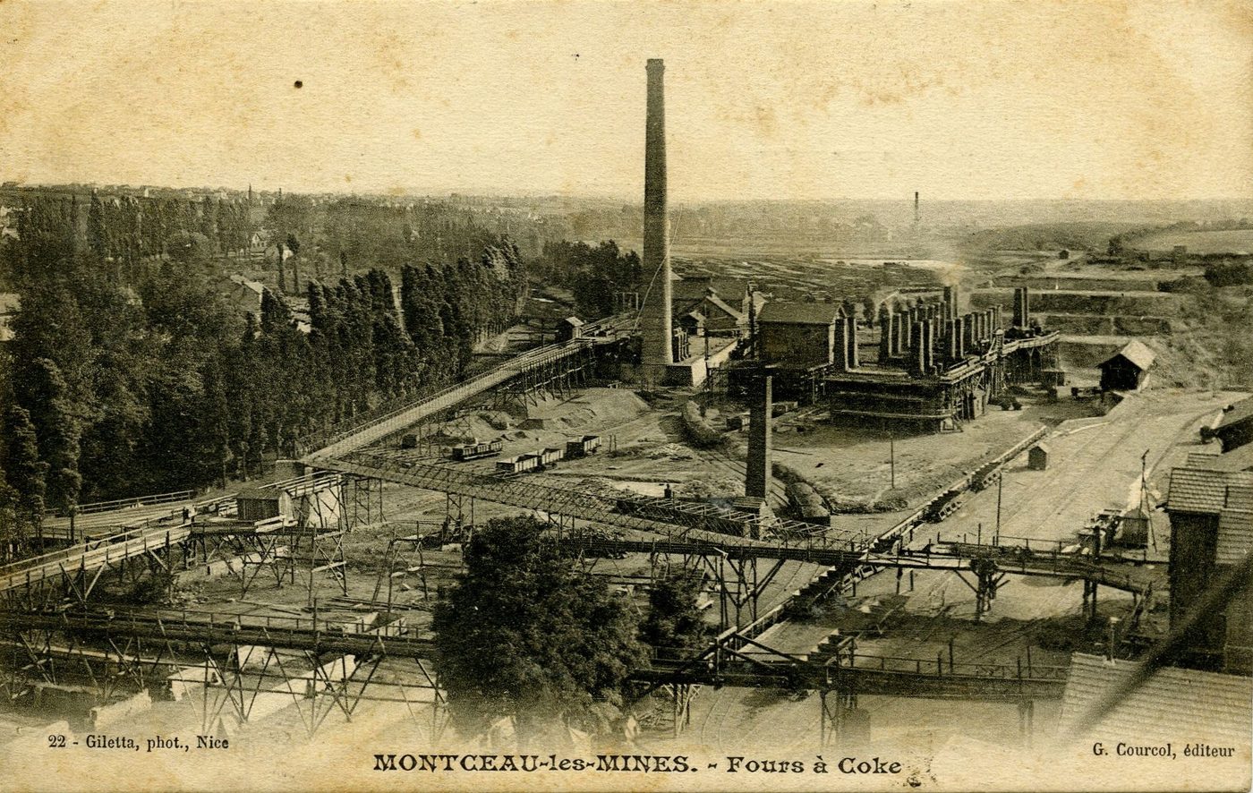 Montceau-les-Mines. Fours à coke.