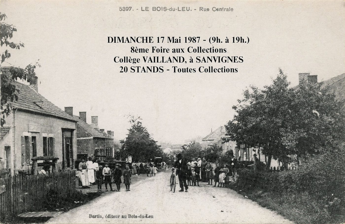 Le Bois-du-Leu. Rue centrale.