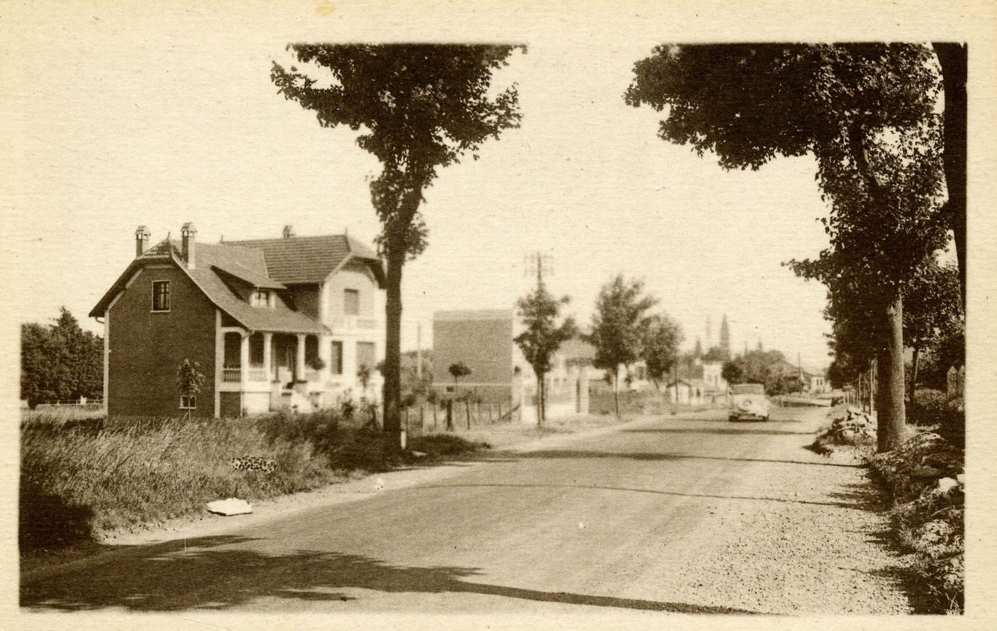 Tournus. Avenue de Chalon.