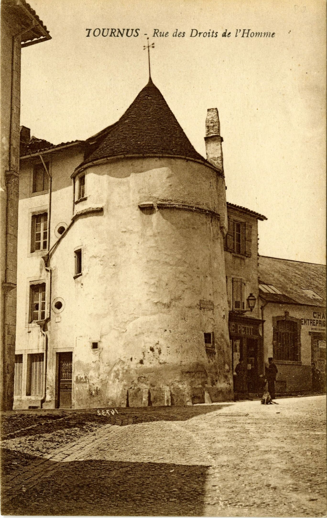 Tournus. Rue des droits de l'homme.
