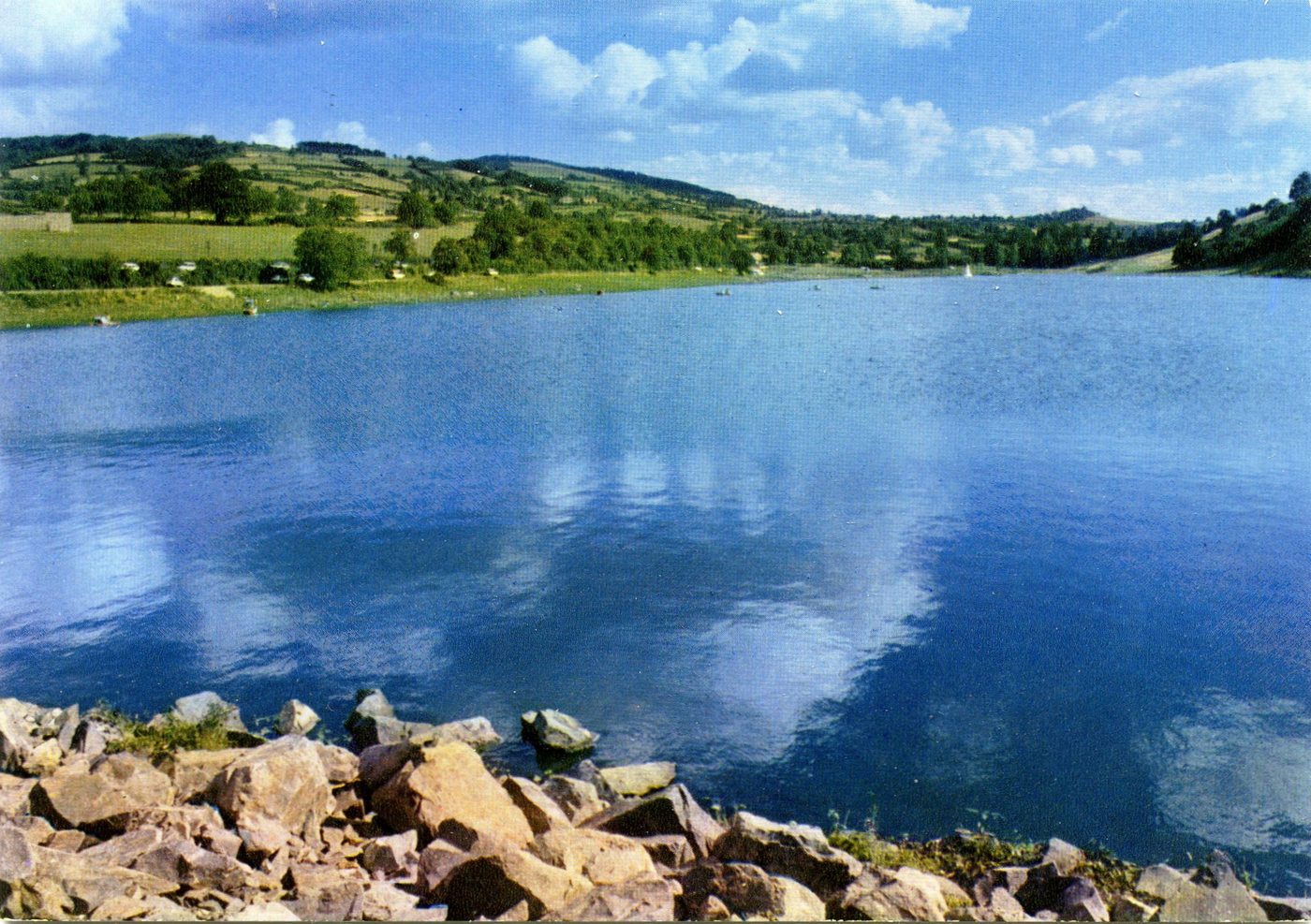 Tramayes. Lac de Saint-Point Lamartine.